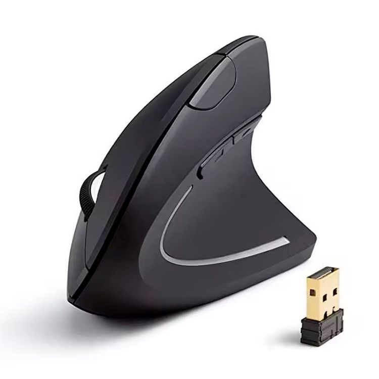 Vertikale Maus Kabellos Präzise Position 6 Tast Ergonomische (Neu ...