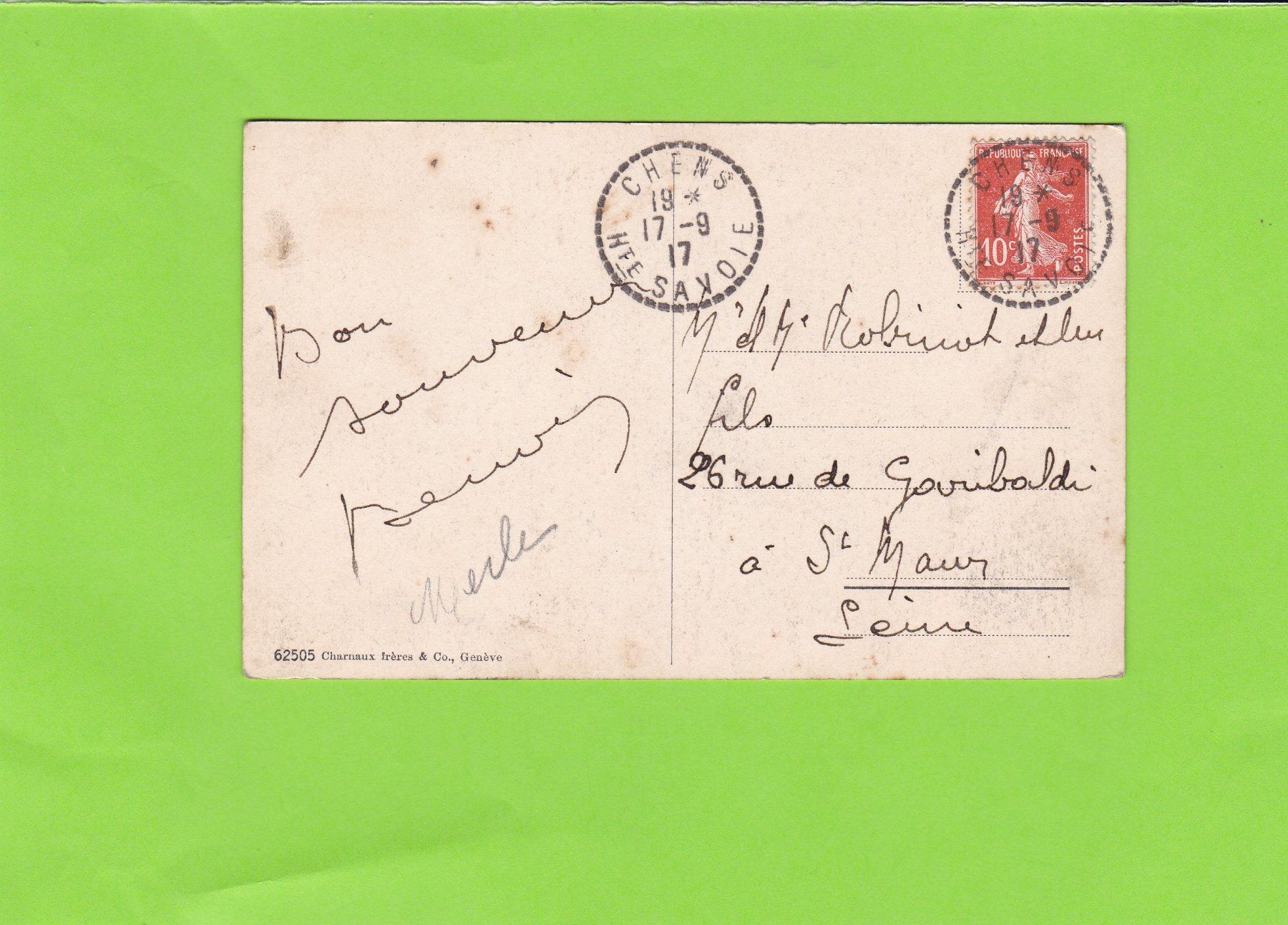 Cartoline postali: Lac Léman – Usato da St. Peterzell venduto da neckertal 1