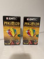 EMTEC PHG 120 VHS-Kassetten, 2er Pack, Neu, Originalverpackt