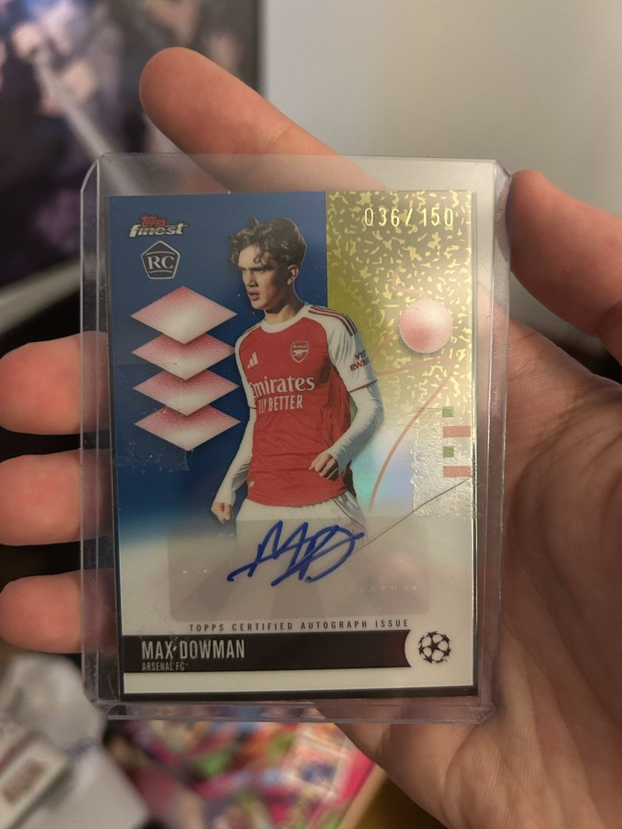 Topps Sammelbilder & Trading cards: Carte autographe /150 de max Dowman – Neu (gemäss Beschreibung) aus Gland von thomas2314