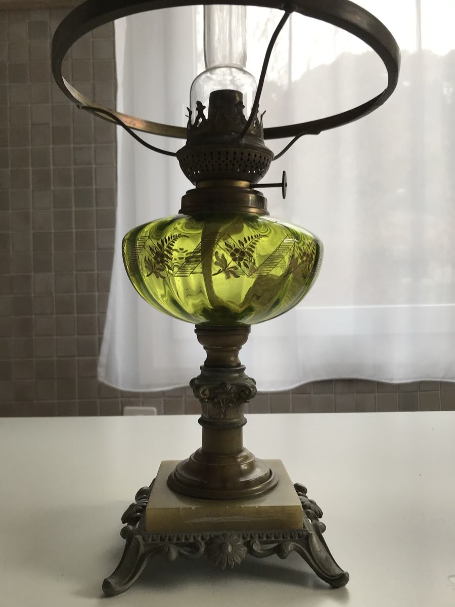 Lampade: Élégante lampe à huile – Usato da Villeneuve VD venduto da sim_q5hp 2