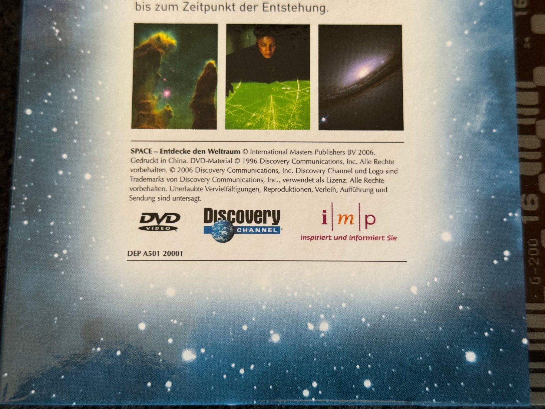 Alle DVDs: Das Universum verstehen SPACE DVD DE – Gebraucht aus Fribourg von tschjoly 3