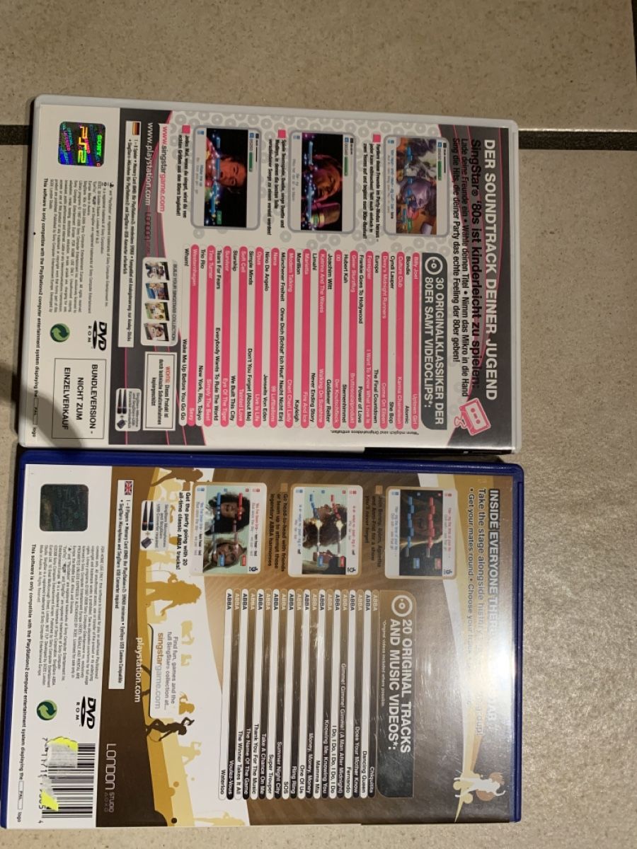 Sony Giochi: Singstar Ps2 Spiele – Usato da Bösingen venduto da Cat_5 1