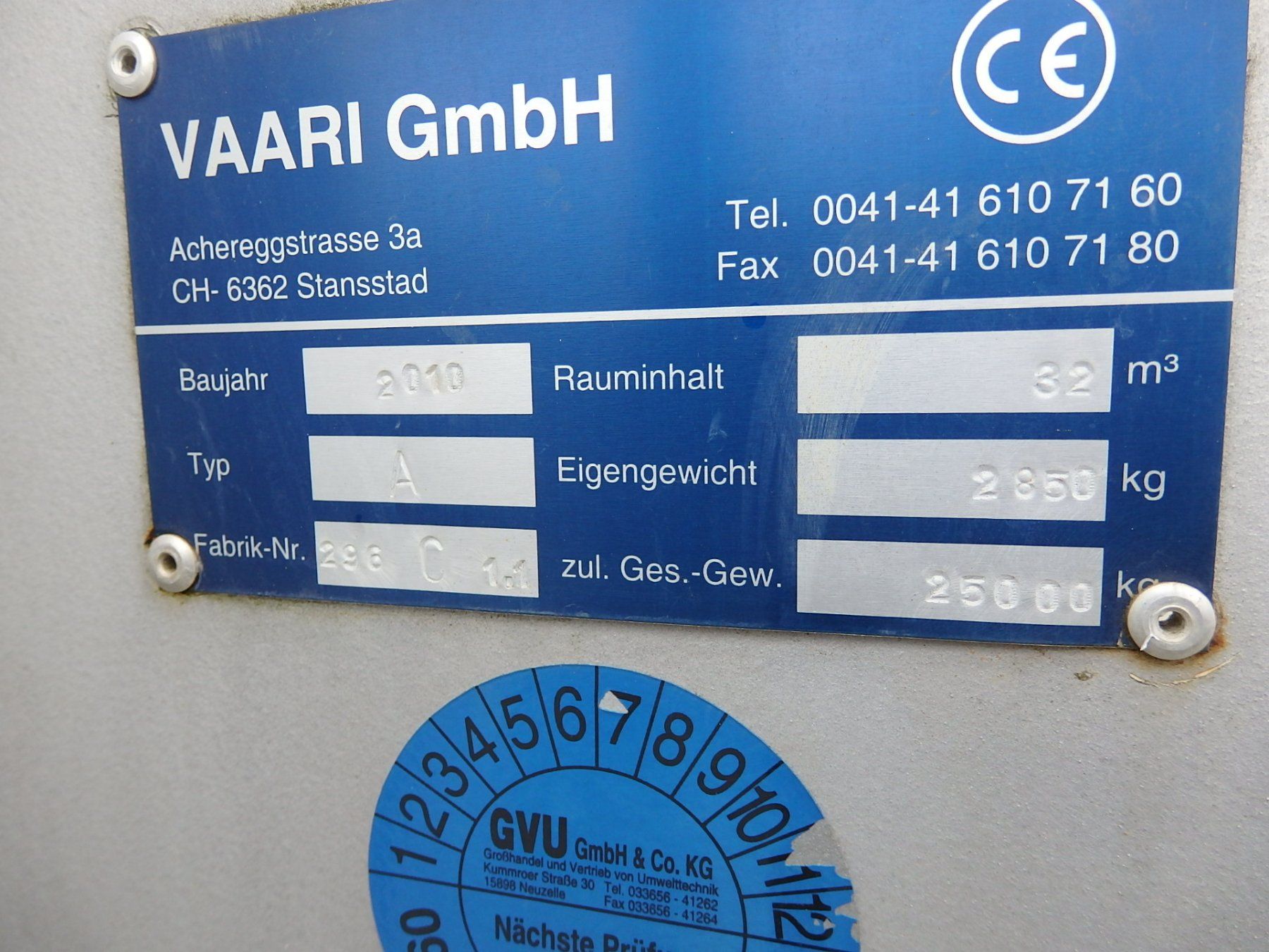 Baucontainer: Abrollmulde 30 m3  Top zustand – Gebraucht aus Kleindöttingen von Rudei71 2