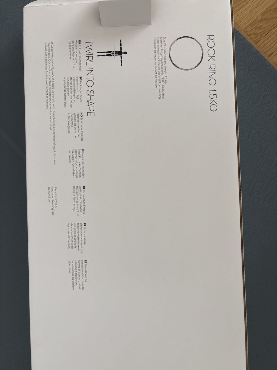 Casall Hometrainer: Casall Hula Hoop Trainingsring 1.5kg – Nuovo (secondo la descrizione) da Zürich venduto da Yasmincayo 1