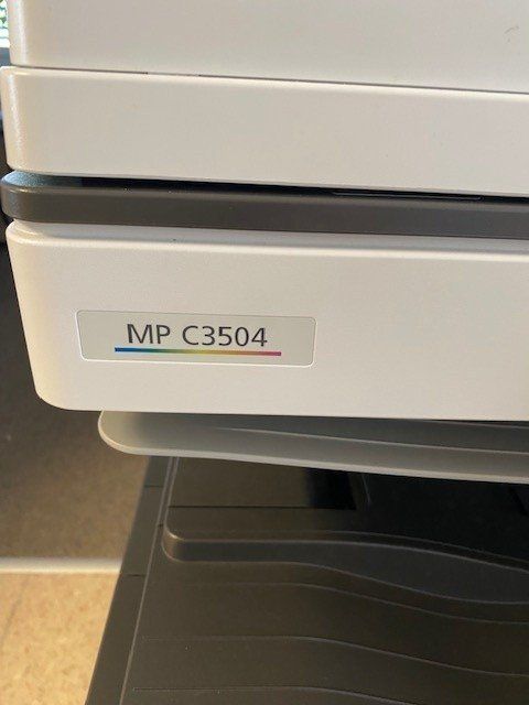 Stampanti: Ricoh MP C3504 Farblaserdrucker – Usato da Wängi venduto da Bmo 1