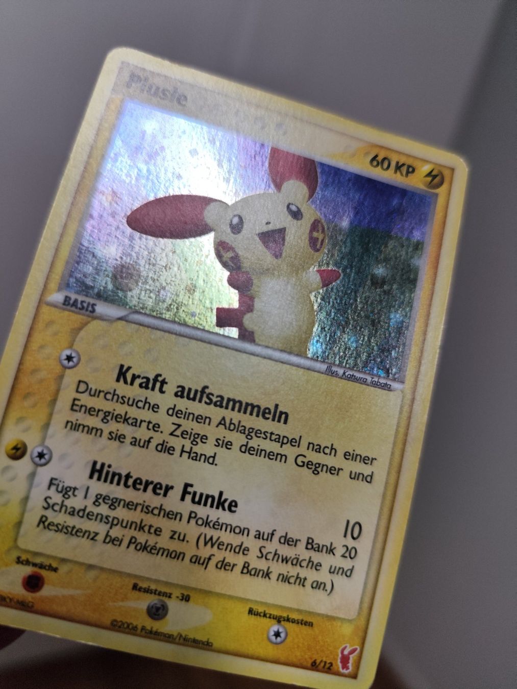 Pokémon Carte collezionabili: Pokemon 2006 Trainer Kit Plusle holo – Usato da Winterthur venduto da SMOKY062 2