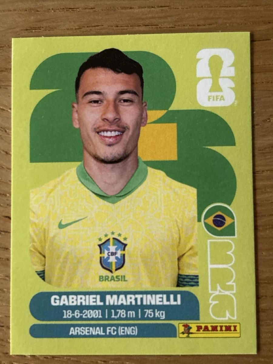 Panini Carte collezionabili: BRA 18 - World Cup 2026 – Nuovo (secondo la descrizione) da Cumpadials venduto da luc7373