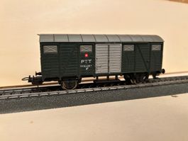 Wagenset Postwagen PTT 6-teilig H0