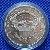 One Troy Ounce 999 Fine Silver