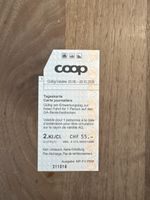 Coop Tageskarte 2. Klasse gültig bis 28.10.2026 neu