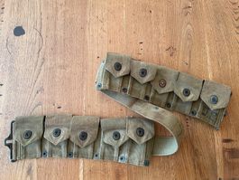 Original WW2 us Army USM1 Garand cartridge belt,