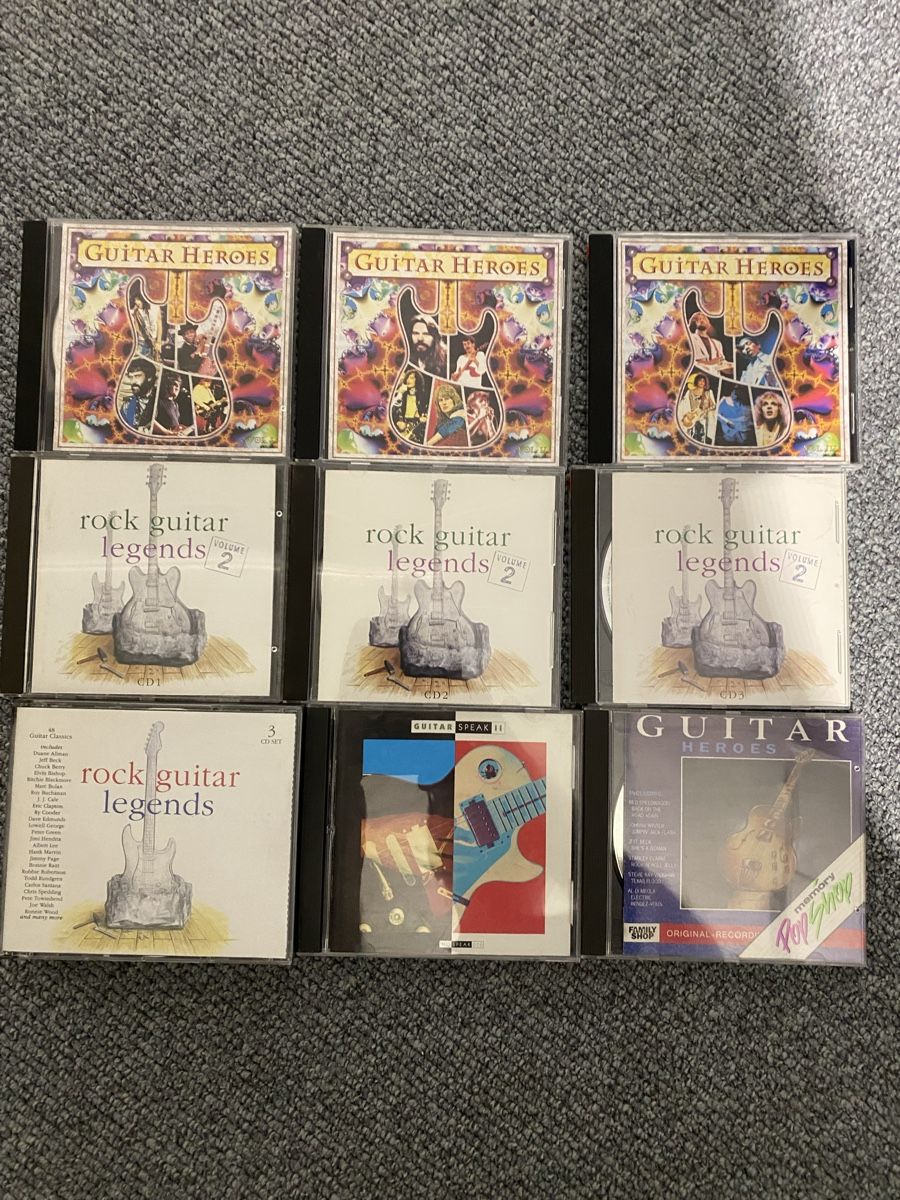 CDs: 9 CD Sampler , Guitar Heroes – Gebraucht aus Diessbach b. Büren von cowansville