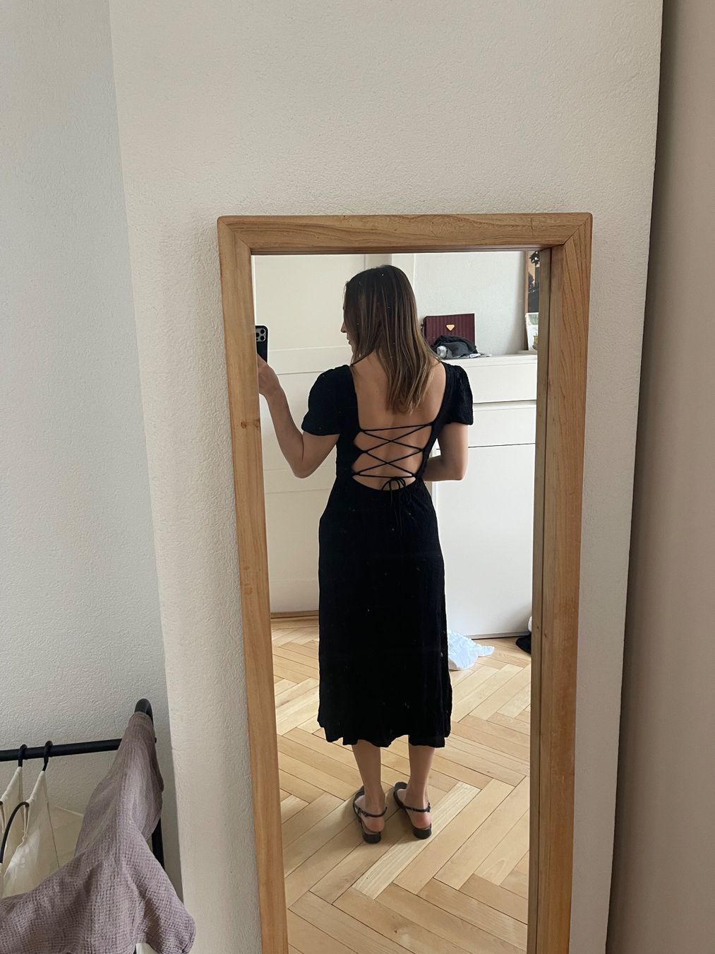 Stradivarius Vestiti: Stradivarius schwarzes Kleid M – Nuovo (secondo la descrizione) da Zürich venduto da flo_8x2x 2