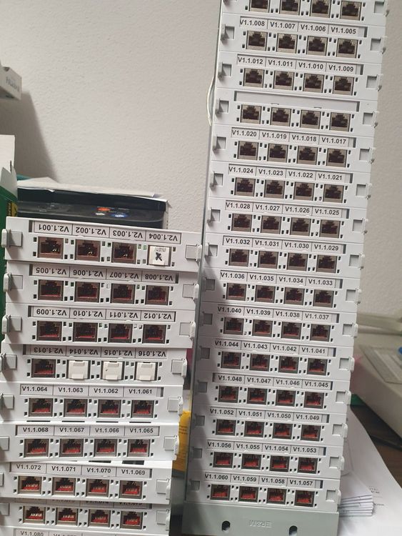 Anschlussmodulträger Global Patchpanel R&M R+M R35402 Modul (Gebraucht ...
