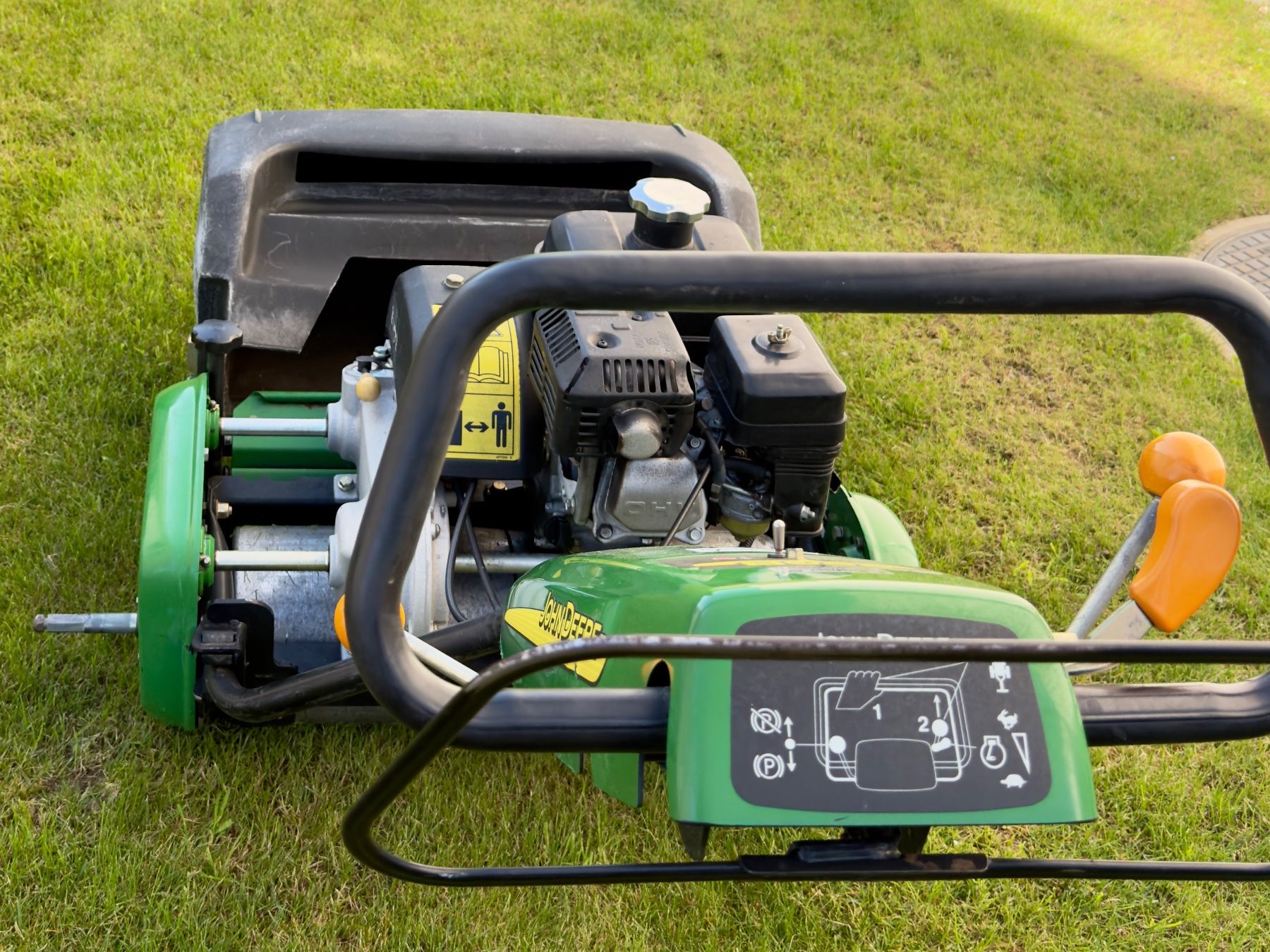 John Deere Tagliaerba: Spindelmäher frisch ab Service – Usato da Melchnau venduto da Suty41 3