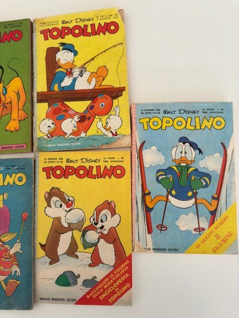 Fumetti: 7 TOPOLINI DIVERSE ANNATE – Usato da Davesco-Soragno venduto da kappas 2