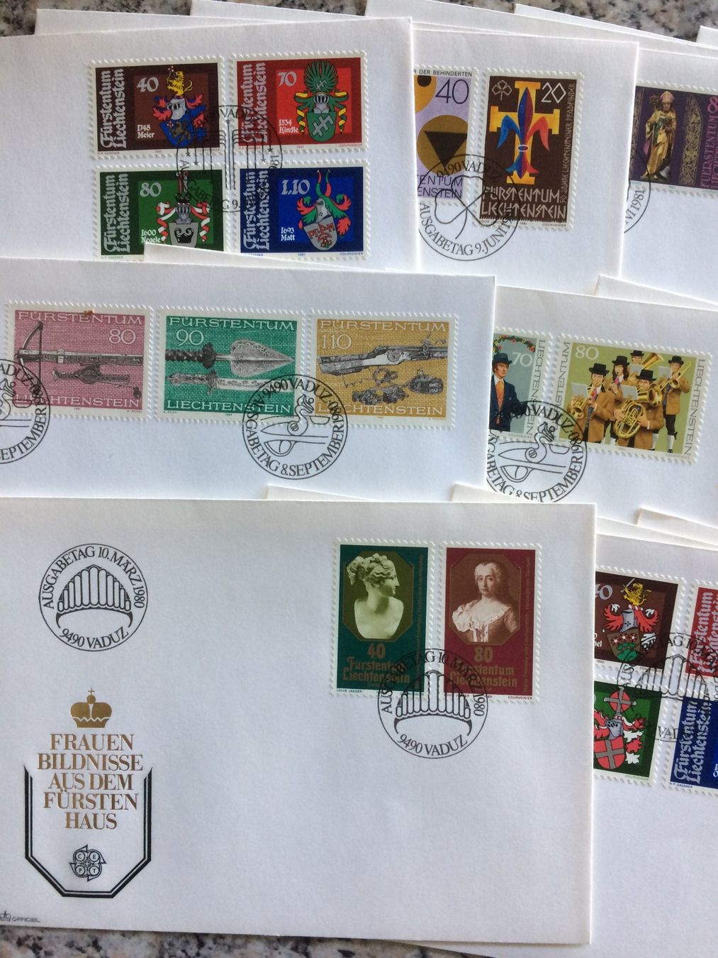 Tutti i francobolli: Ersttagscouverts – Usato da Kilchberg ZH venduto da APZ4BWM2 3