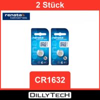 Renata CR1632 Lithium Knopfzellenbatterie - 2 Stk.
