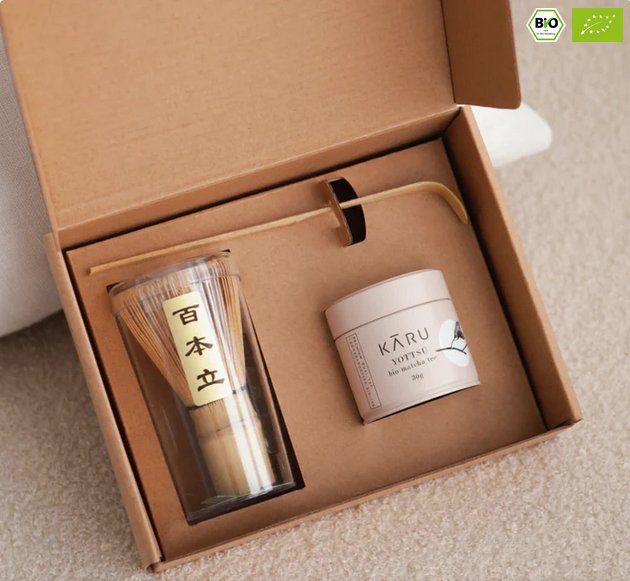 Cibi & Specialità: Bio Matcha Yottsu Mini-Set – Nuovo e nell'imballaggio originale da Wil SG venduto da adi9k 2