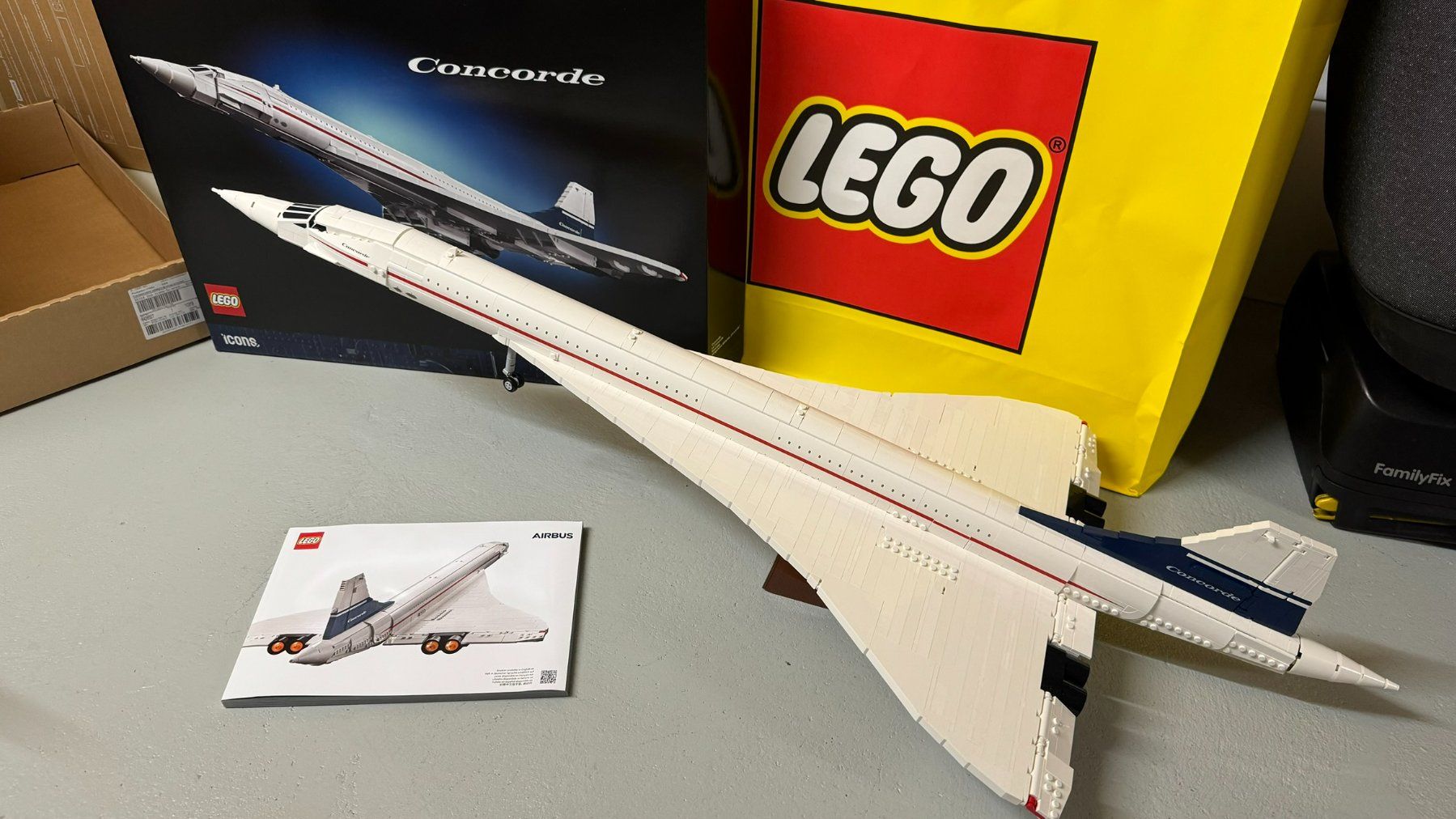 Lego Kit di costruzioni: LEGO CONCORDE 10318 – Usato da Sonvico venduto da youtuber