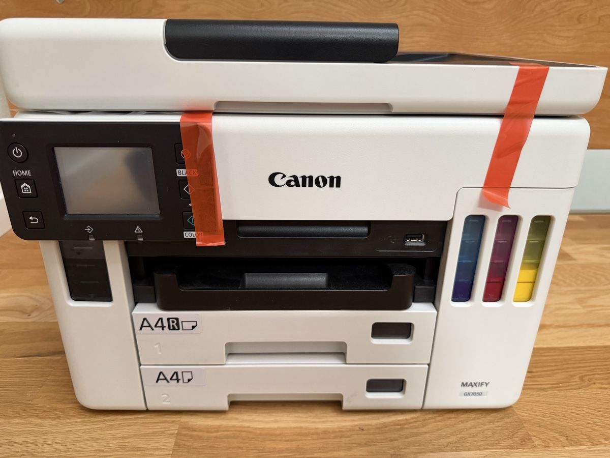 Canon Drucker: Drucker Maxify GX7050 defekt  – Defekt aus Riehen von Pcat