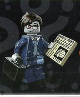 ZOMBIE BUSINESSMAN LEGO MINIFIGURE 71010 serie : MONSTERS n‪