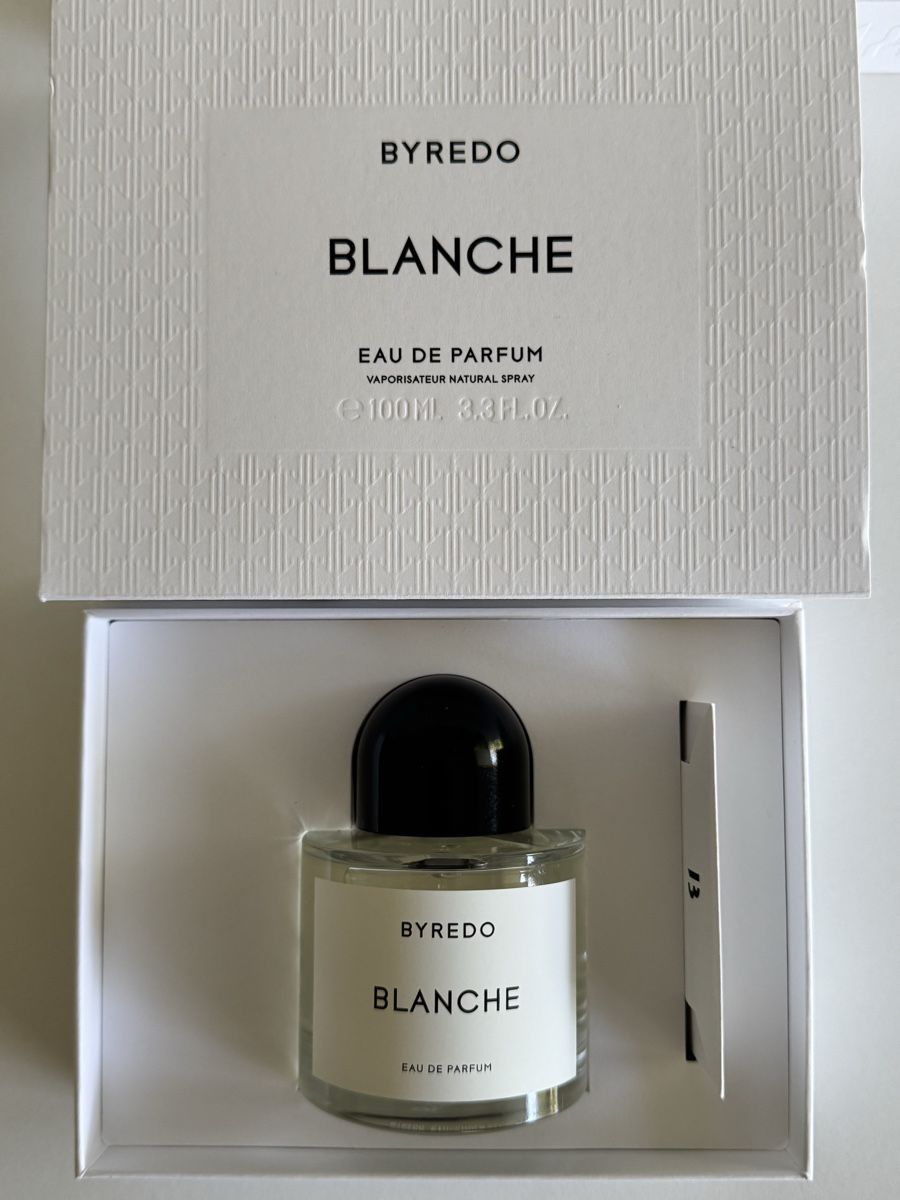 Byredo Profumi & Eau de Toilette: BYREDO Blanche Eau de Parfum 100 ml – Nuovo (secondo la descrizione) da St. Gallen venduto da yul_lfs7 1