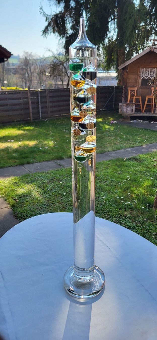 Altro per la casa: Galileo Thermometer, Thüringer Glaskunst, neuwertig – Usato da Gebenstorf venduto da jan_kk86