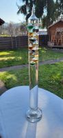 Galileo Thermometer, Thüringer Glaskunst, neuwertig