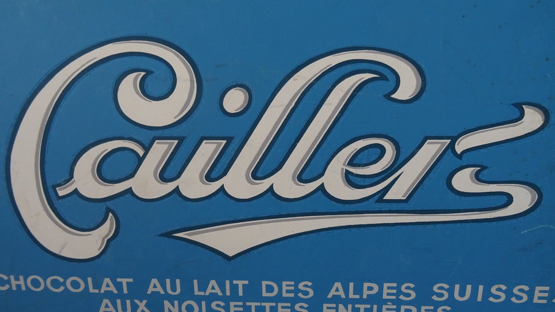 Cailler Insegne: Werbeschild Cailler-Schokolade – Usato da Züberwangen venduto da Christine55 3