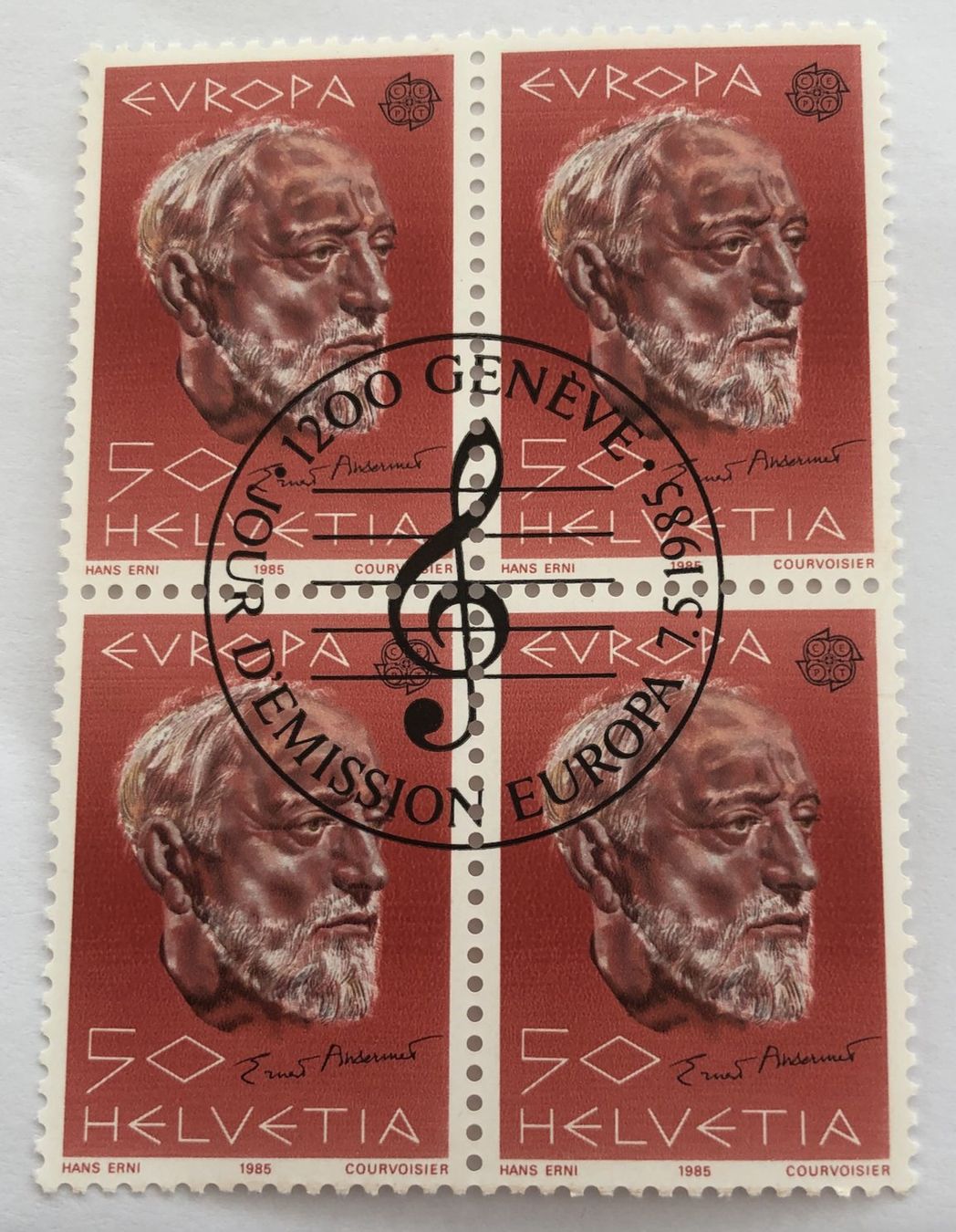 Tutti i francobolli: CH 4 er Block mit Vollstempel – Usato da Aarau venduto da Billa007