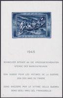 1945, W21 (Spendenblock, Nr.2) postfrisch **, Kat: 200.-