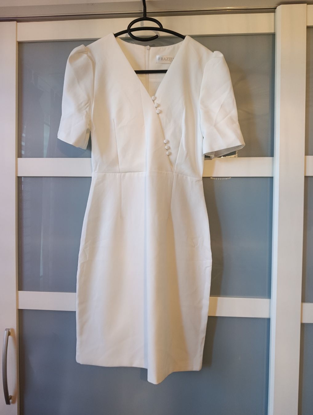 Vestiti: Elegantes weisses Kleid in Gr. M – Nuovo (secondo la descrizione) da Dietikon venduto da iksan 1
