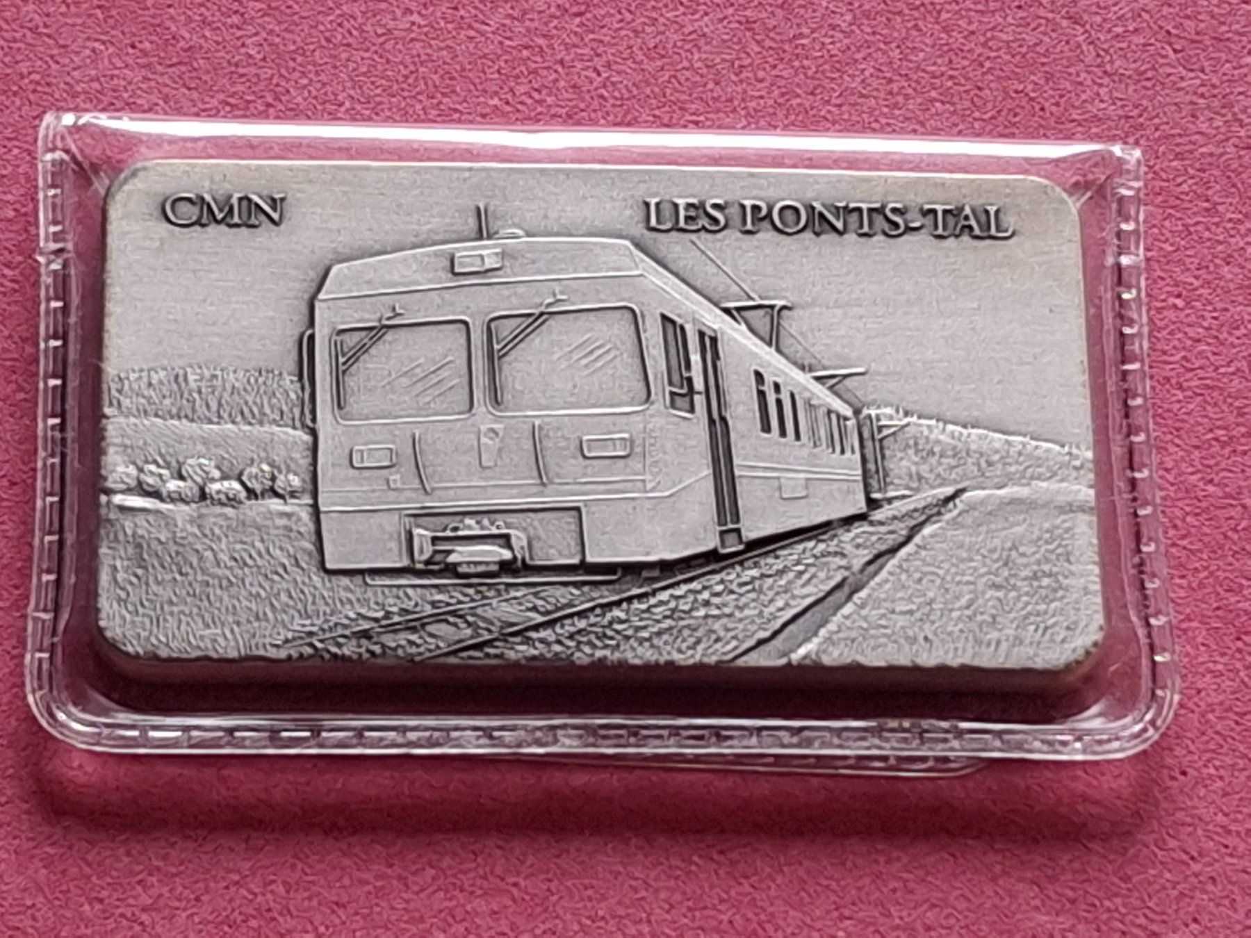 Edelmetalle: CH EISENBAHN - LES PONTS-TAL - OVP – Gebraucht aus Boniswil von dpd4coins