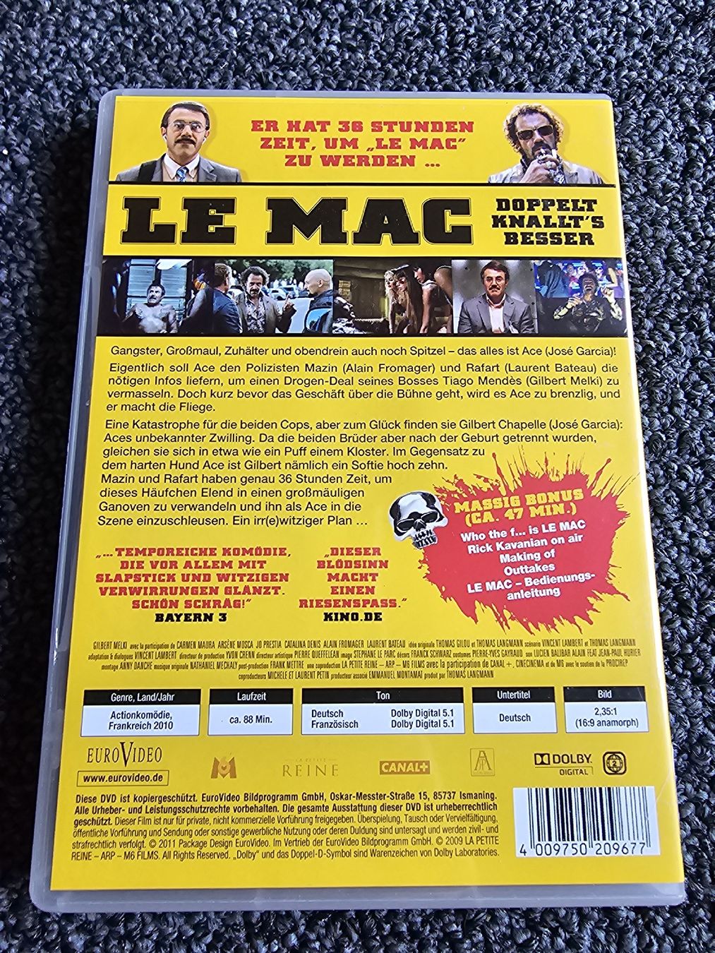 Tous les DVDs: Le Mac DVD(19756) – D'occasion à Ruswil par jan_bxl5 1