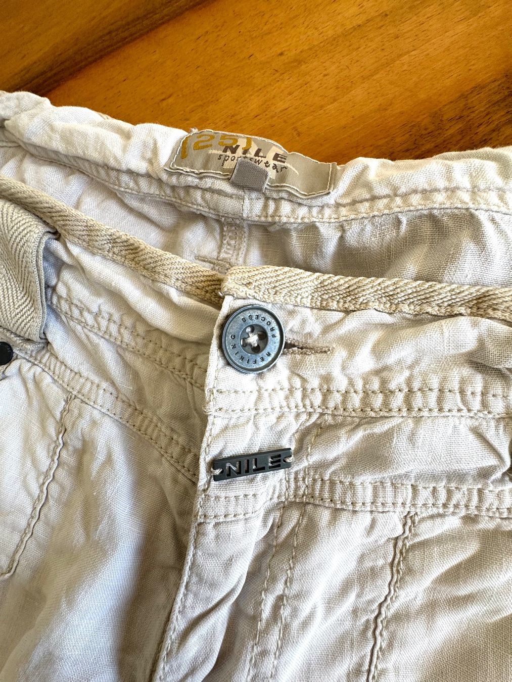 Nile Hosen: NILE lässige coole Leinenhose Gr. S+ – Gebraucht aus Meiringen von Sheyene 3