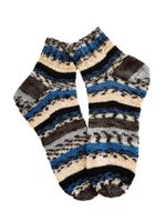 Kurzrohrsocken, Sneakersocken, handgestrickt, Grösse 40/41