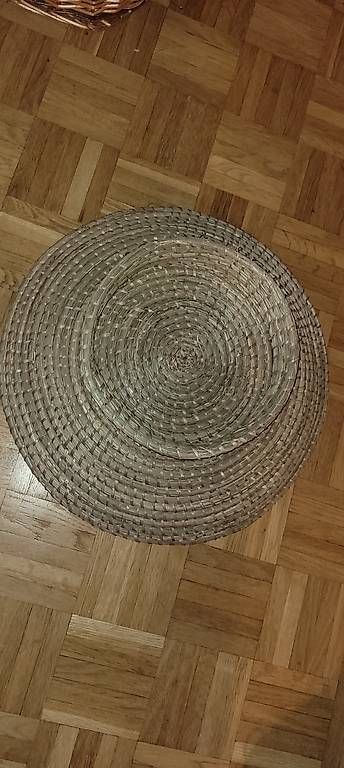 Plateaux: Coupe plate osier 46 cm – D'occasion à Vésenaz par emose