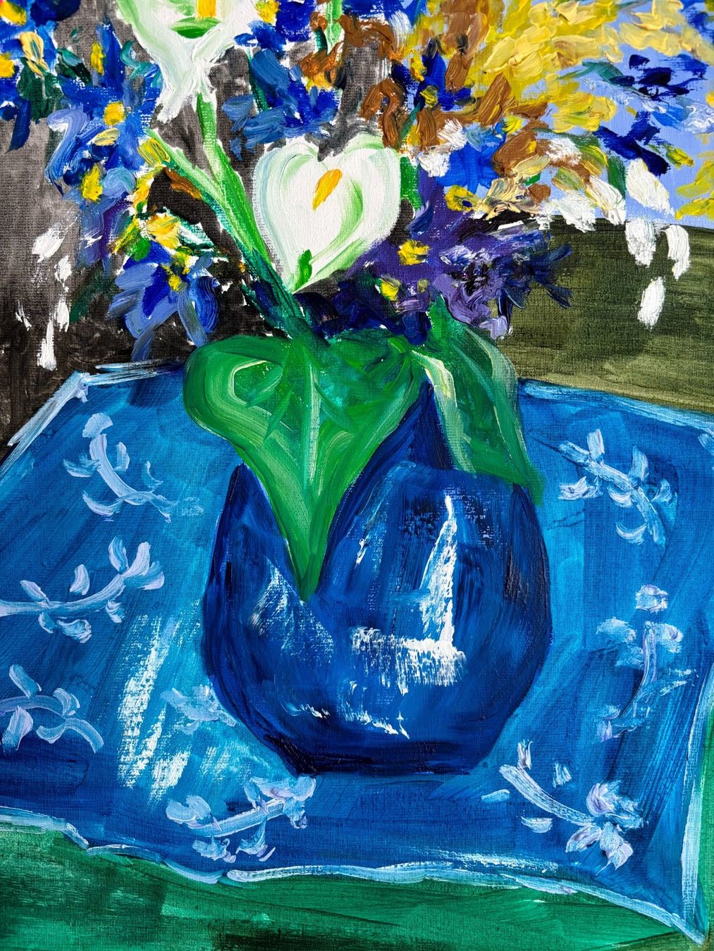Dipinti: Die Blumen von Matisse - Gemälde – Nuovo (secondo la descrizione) da Cham venduto da Felha 4