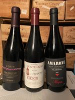 3 Flaschen Amarone, Allegrini, Tedeschi, Lovatti