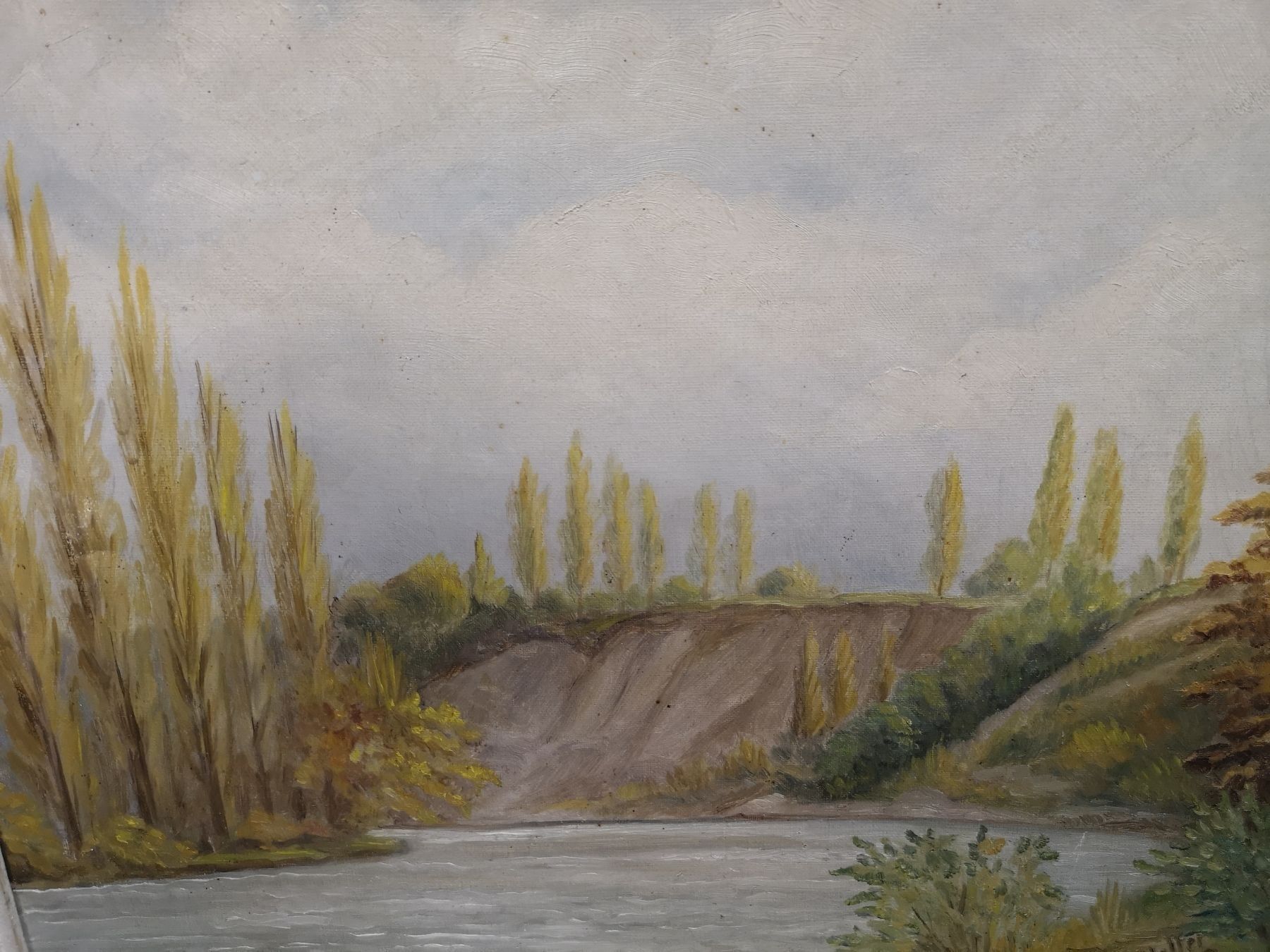 Tableaux: Huile sur toile signée – D'occasion à Genève par Qanil77 1