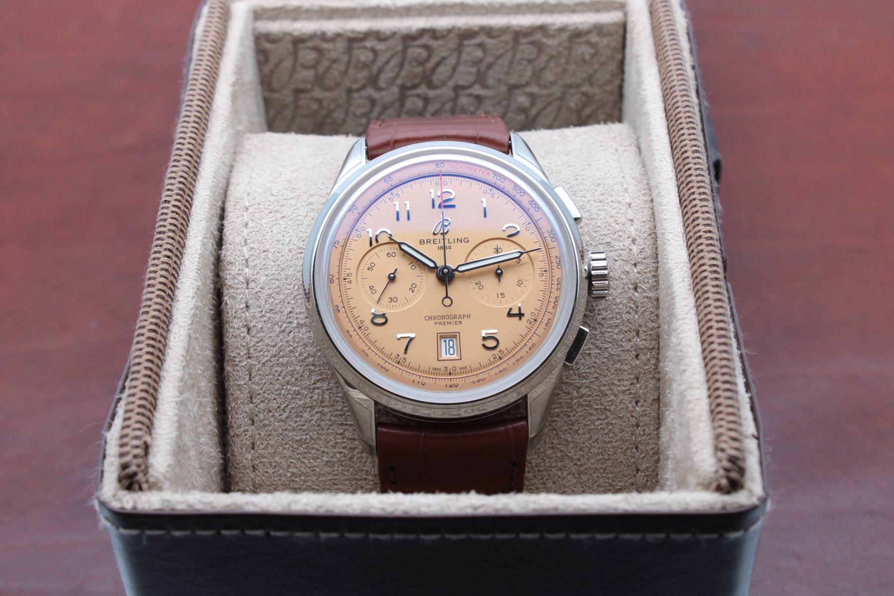 Breitling Orologi: Breitling Premier B01 Chronograph 42 Ref. AB014 Ungetragen – Usato da Zürich venduto da Alphawatch 5