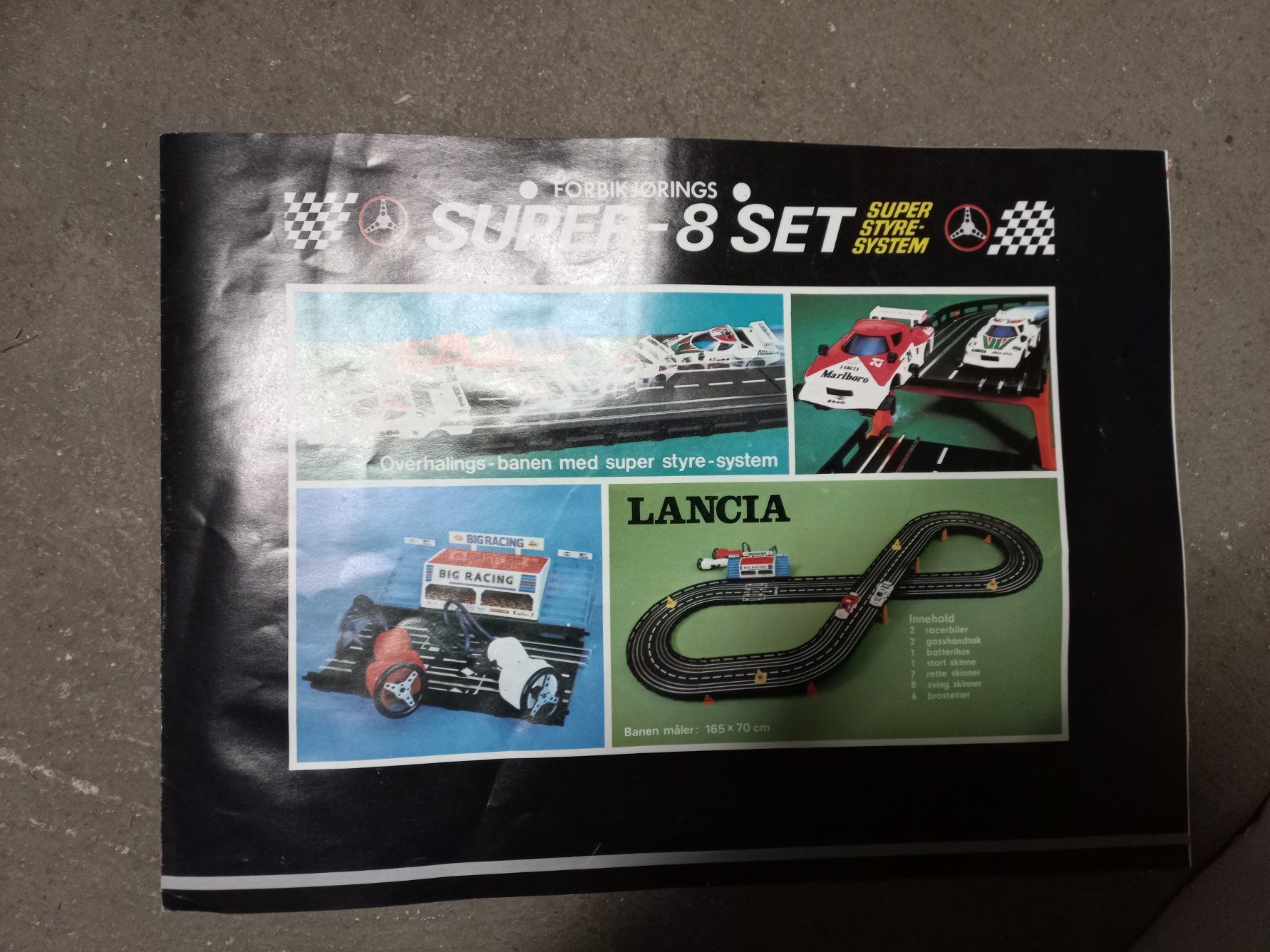 Piste: Oldtimer Speed Trak Autorennbahn Rennbahn 8- Spur – Usato da Dulliken venduto da mopar030 3