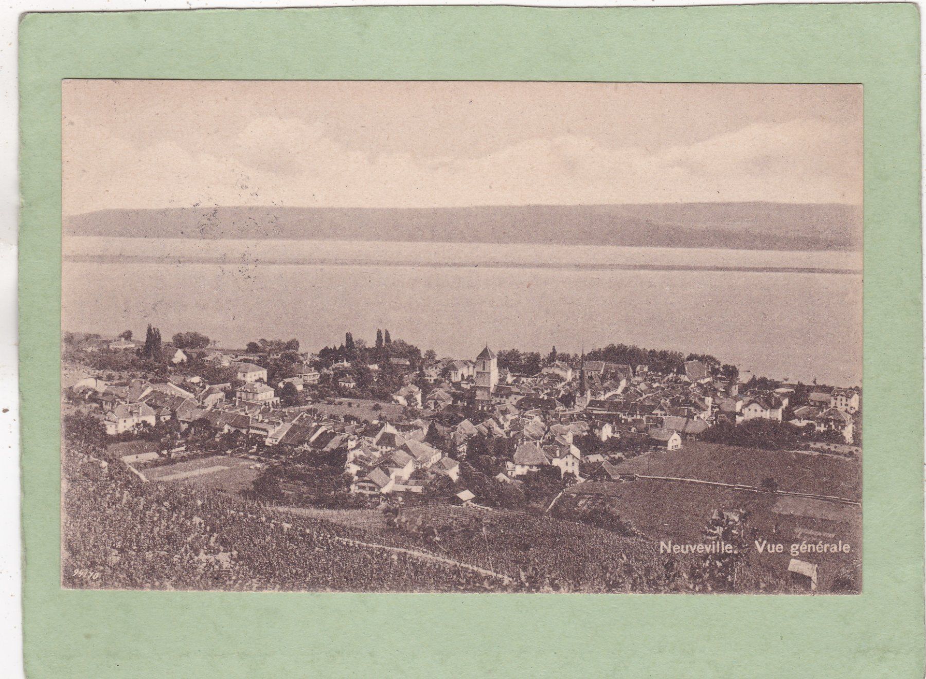 Cartoline postali: Neuveville 1926 – Usato da Herisau venduto da Lisegrat2008
