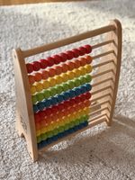 Rechenrahmen Hape aus Holz bunt guter Zustand gebraucht