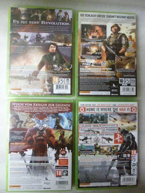 Microsoft Spiele: 4x XBOX 360 – Gebraucht aus Pambio Noranco von Pol69 1