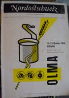 Original Olma St. Gallen Zeitschrift Nordostschweiz 1949!