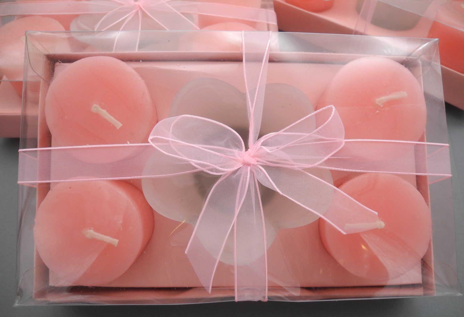 Candele: 4 Pack Kerzen rosa mit Glas, Nr. 74b – Nuovo e nell'imballaggio originale da Kottwil venduto da Crazyrolf 1