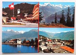 Montana-Crans - Vues de la station en été